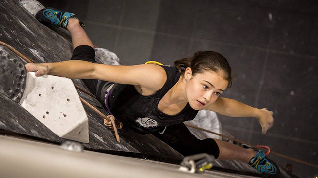 PGL Sponsored Athlete and climber, Emily Phillips