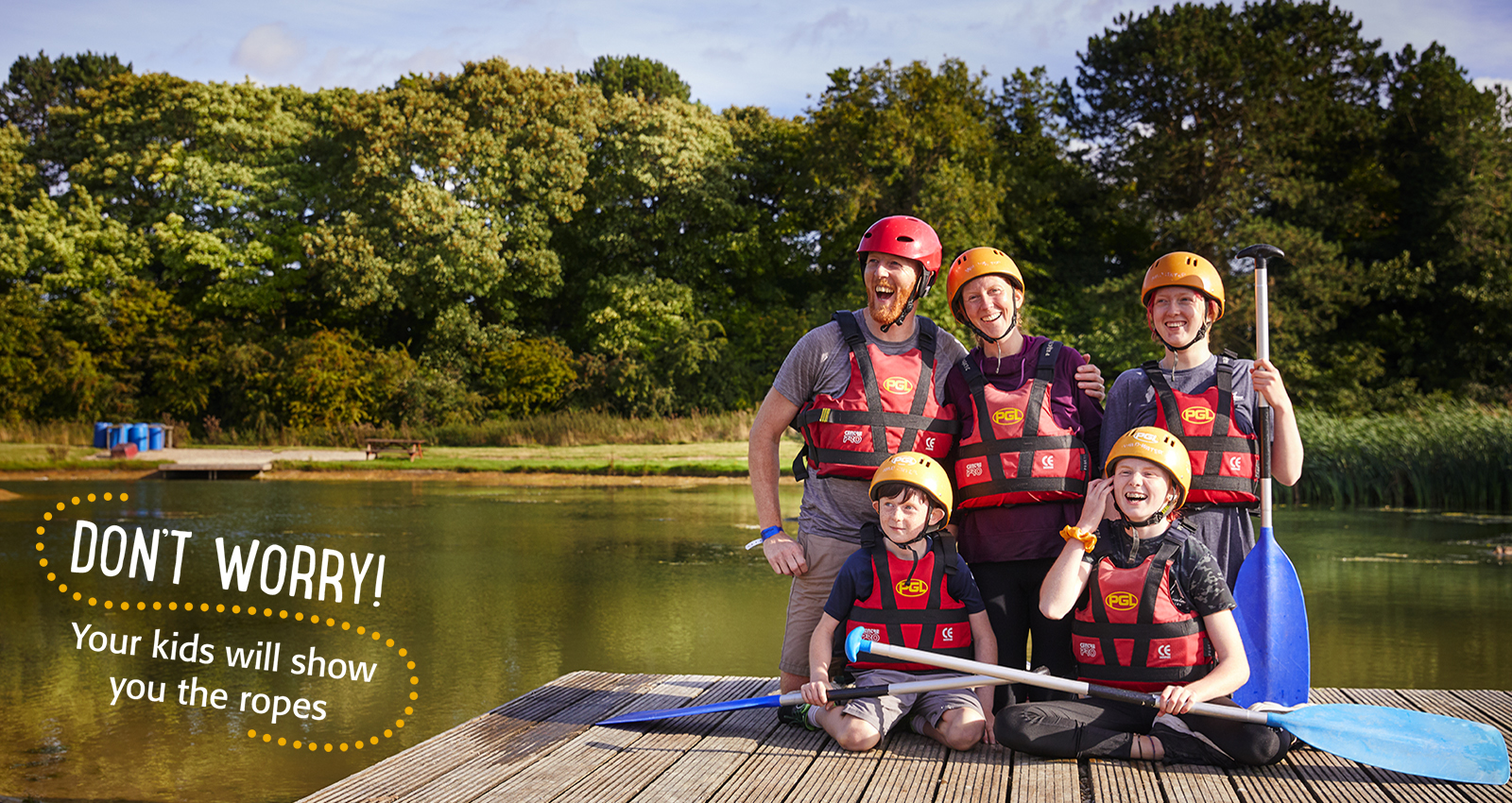 Family Activity Adventure Holidays On The Isle Of Wight At Pgl Little Canada